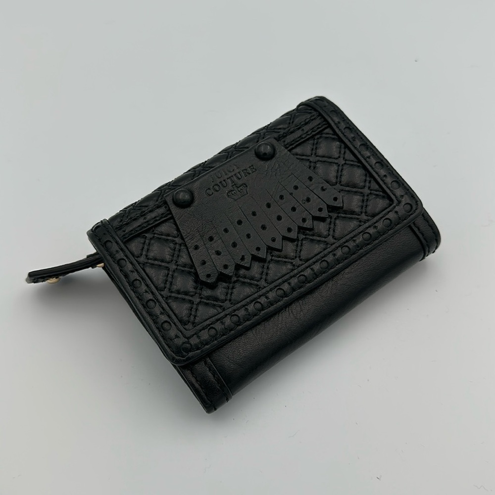 Juicy Couture Black Leather Wallet